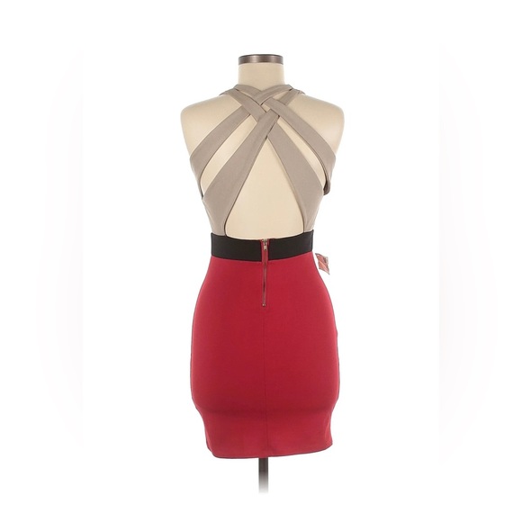 Solemio Women Red Casual Dress S - Picture 2 of 2